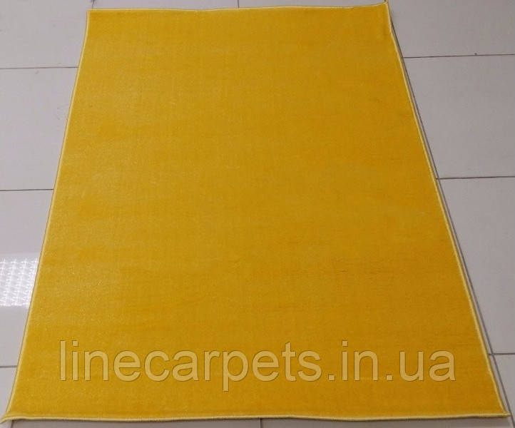 Сучасний жовтий килим KOLIBRI 11000-150, фото 1