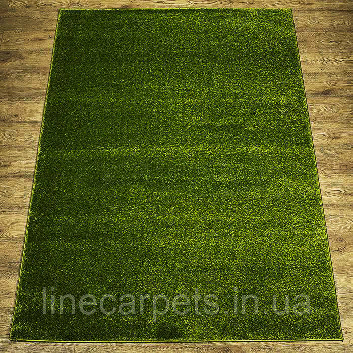 Однотонний зелений килим Kolibri 11000-130, фото 1
