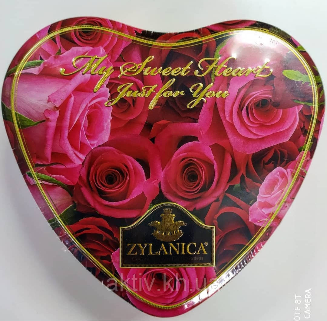 Чай чорний Zylanica ,,Red Roses" pekoe ж/б 100 грам