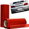 Авто плівка на фари Annhao червона 30 x 100 см глянець бронеплівка PVC захист фар ліхтарів ПТФ, фото 8