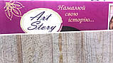 Картина за номерами на дереві Троянди на каменях, 30х40 ArtStSttory (ASW081), фото 10