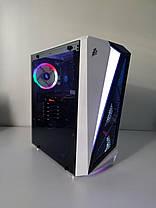 1stPlayer R5-3R1-WH Color LED White Tower NEW / Intel Core i3-7100 (2 (4) ядра по 3.9 GHz) / 16 GB DDR4 / 128, фото 3