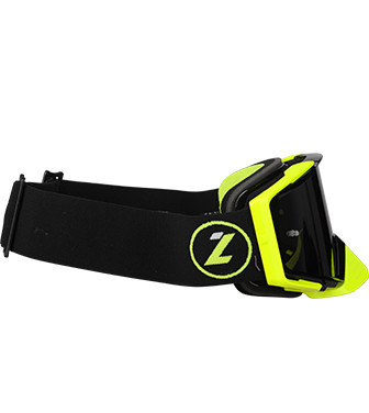 Мотоочки LAZER Goggle Race Style Black Yellow - Mirror Silver Lens - фото 3 - id-p1348458669