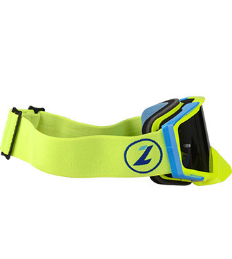 Мотоочки LAZER Goggle Race Style Yellow Fluo - Mirror Silver Lens - фото 6 - id-p1348458686