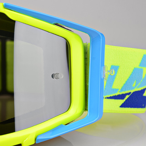 Мотоочки LAZER Goggle Race Style Yellow Fluo - Mirror Silver Lens - фото 8 - id-p1348458686