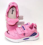 Кросівки рожеві для дівчаток, фото 6