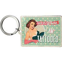 Брелок Audrey - Guess Where I Am Tattoed | Nostalgic-Art 47031