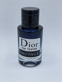 Dior Sauvage tester 40 ml(Чоловіча парфумована вода Саваж від ДІОР), фото 2