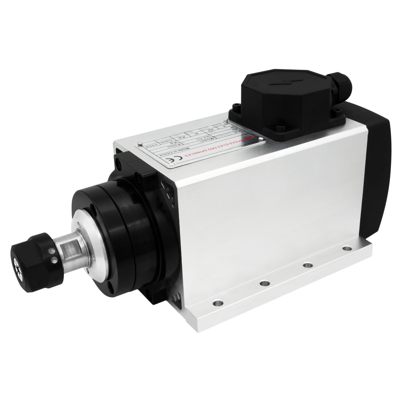 Шпиндель (з фланцем) 3 kw, ER20-A, 10 А з повітряним охолодженням