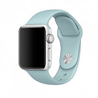 Силиконовый ремешок для Apple Watch 38mm/40mm/41mm Turquoise светло зеленый