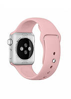 Силиконовый ремешок для Apple Watch 38mm/40mm/41mm Pink розовый