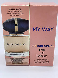 Giorgio Armani My Way тестер 40 мл(Жіноча парфумована вода Травень Вей від ГИОРГИО АРМАНІ), фото 2