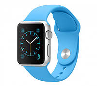 Силиконовый ремешок для Apple Watch 38mm/40mm/41mm Blue синий