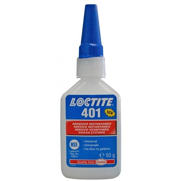 Миттєвий клей Loctite 401 (50 грамів), фото 1