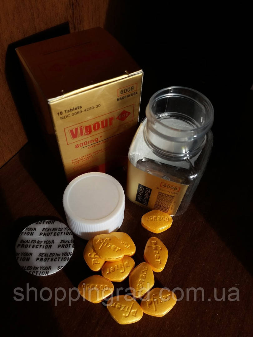 Vigour 800 (Вігор 800) — Препарат Для підвищення Потенції (10 таблеток).