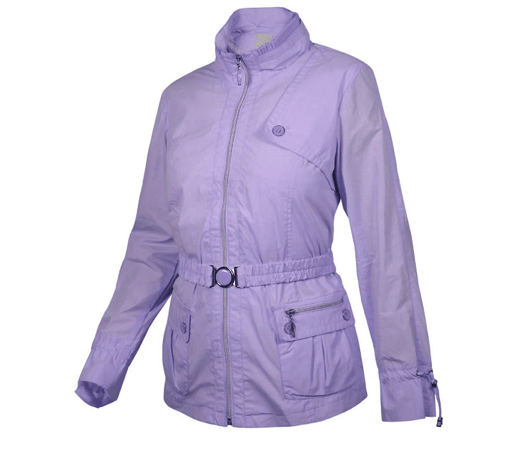 Куртка вітрівка жіноча бавовняна City Classic Лавандовий, фото 1