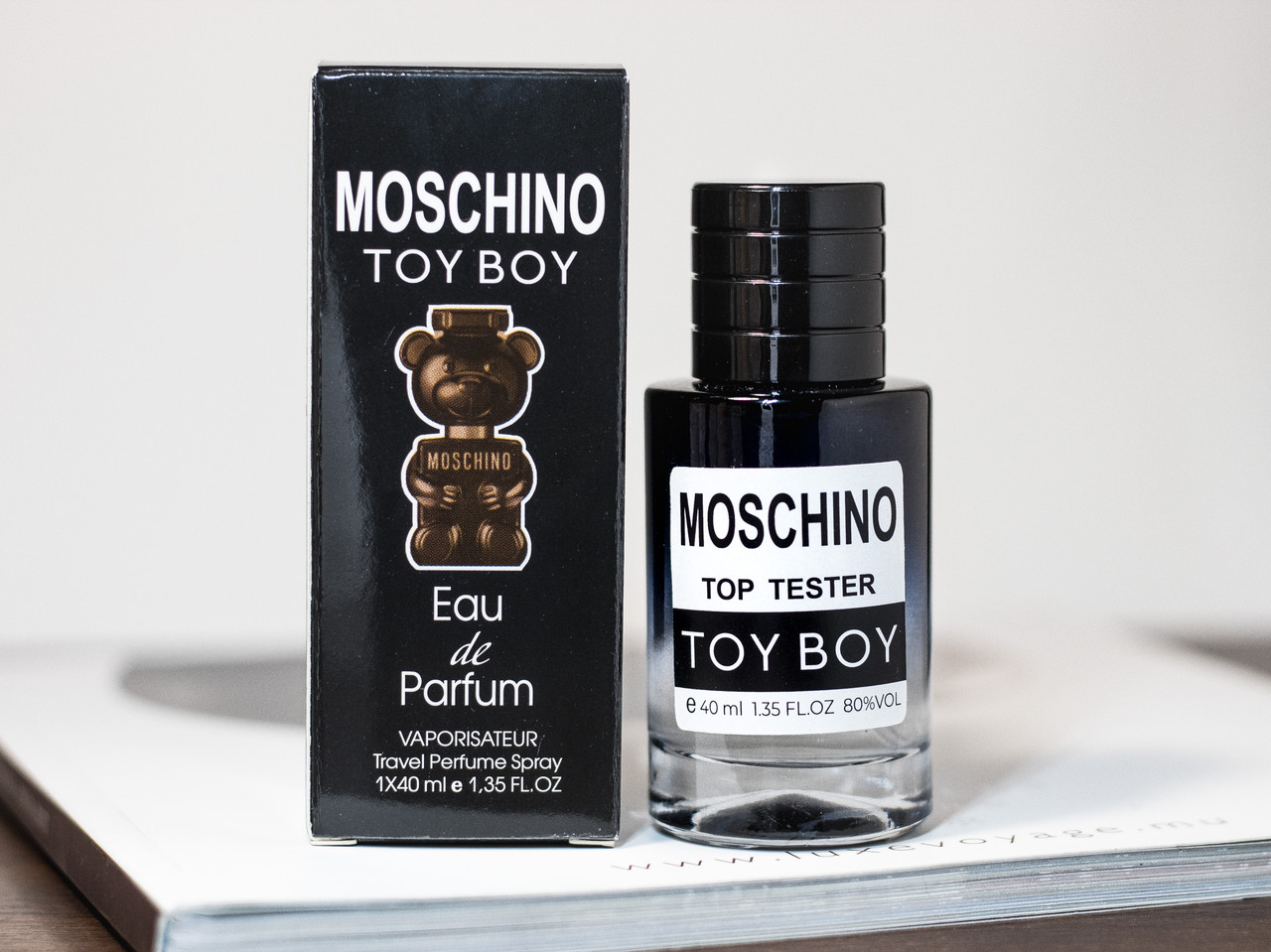 Moschino Toy Boy tester 40 ml(Чоловіча парфумована вода Тієї Бій від МОСКІНО)