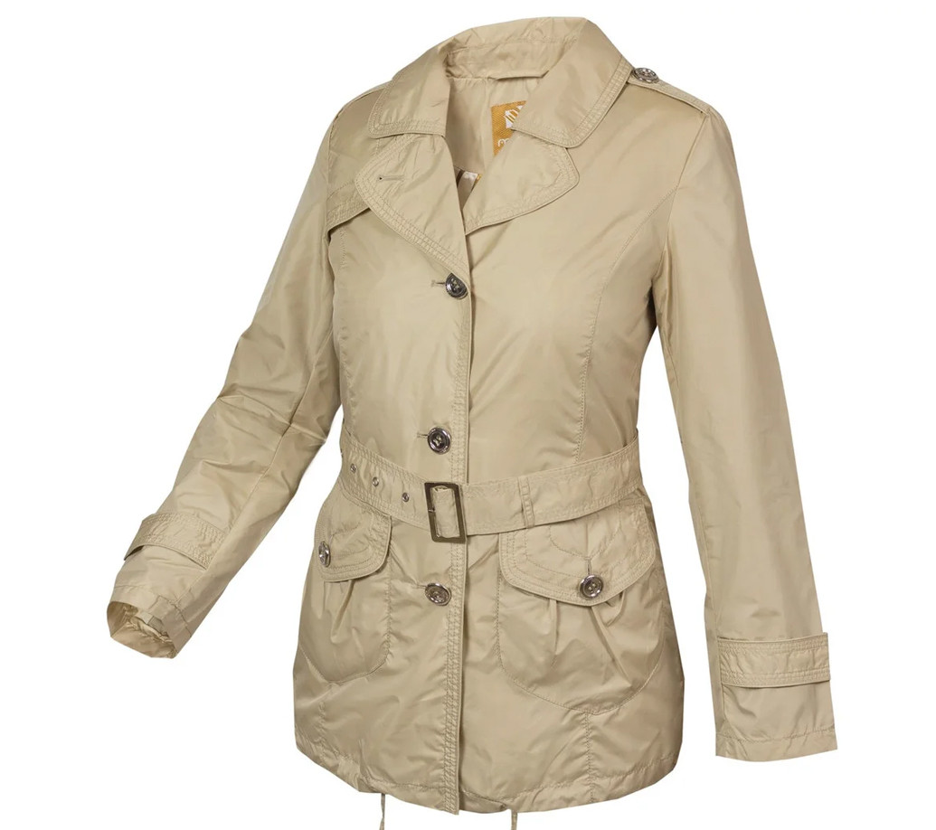 Вітрівка тренч жіночий City Classic Бежевий, фото 1