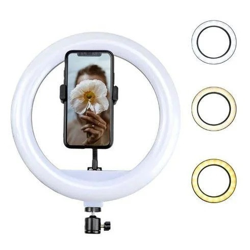 Кільцева LED лампа YQ-350 34см 220V 1 крепл.тел. + пульт