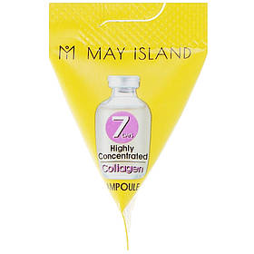 Ампульна сироватка з колагеном для пружності шкіри May Island 7 Days Collagen Ampoule 1 шт (8809515400884)