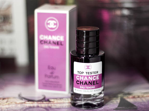 Chanel Chance Eau Tendre тестер 40 мл(Жіноча парфумована вода Шанс Тендер від ШАНЕЛЬ), фото 2