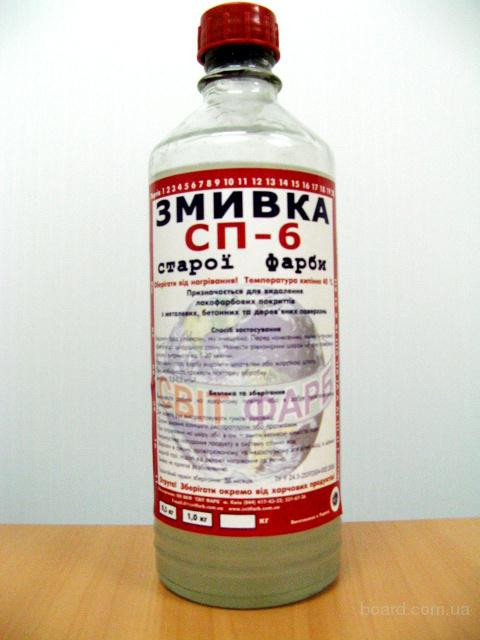 Змивка старої фарби СП-6, фото 1
