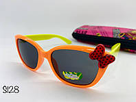 Детские солнцезащитные очки Бантик разные цвета оранжевый