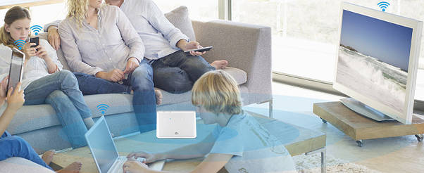4G WI-FI комплект "домашній Інтернет" Київстар", Lifecell, Vodafone (Huawei 311+ 2 антени 7Дб), фото 5