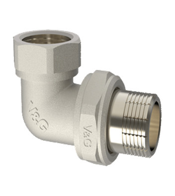 Згін кутовий американка 1 1/4" V&G, фото 1