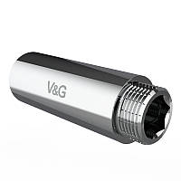 Подовжувач хромований 3/4" x 10 ВЗ Valogin VG-210113