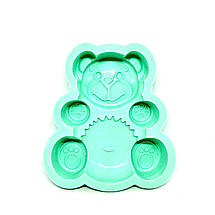 Силіконова форма MagicKitchen Ведмедик Барні Ведмежатко №230 розмір 165х118х25 мм, фото 3
