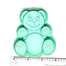 Силіконова форма MagicKitchen Ведмедик Барні Ведмежатко №230 розмір 165х118х25 мм, фото 4