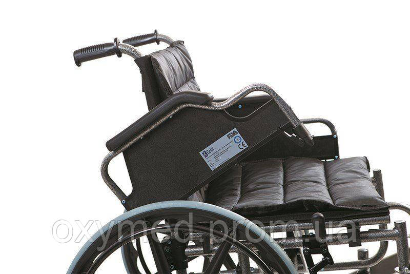 Инвалидная коляска Karadeniz Medikal G140, Инвалидное кресло с усиленной стальной рамой до 200 кг. - фото 4 - id-p1364966188