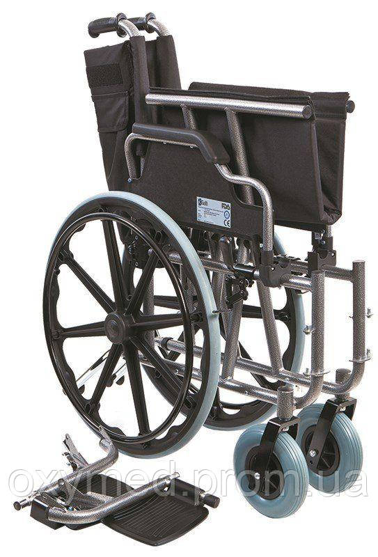 Инвалидная коляска Karadeniz Medikal G140, Инвалидное кресло с усиленной стальной рамой до 200 кг. - фото 5 - id-p1364966188
