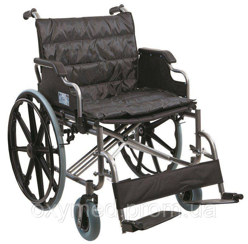 Инвалидная коляска Karadeniz Medikal G140, Инвалидное кресло с усиленной стальной рамой до 200 кг. - фото 1 - id-p1364966188