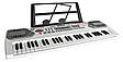 Синтезатор з мікрофоном та тримачем для нот дитячий Electronic Keyboard 8238, фото 11