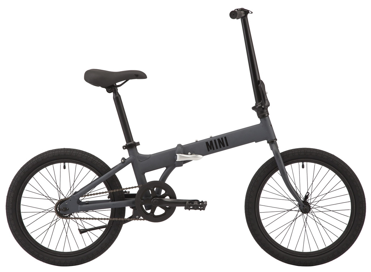 Велосипед складаний Pride MINI 1 20" сірий 2021