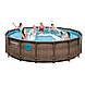 Каркасний басейн Bestway 56725 — 11, 488 х 122 см 5 г/год, 6000 л/год, сходи, тент, підстилка, дозатор, набір, фото 4
