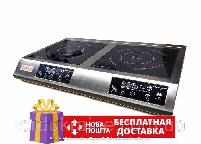 Плита індукційна професійна GoodFood IC30 DOUBLE