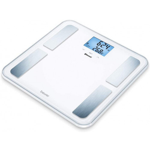 Ваги підлогові діагностичні BF 850 White Вeurer електронні для зважування, фото 1