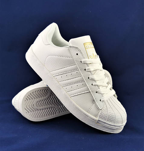 Купить Кроссовки Adidas Superstar Белые Мужские Адидас Суперстар ...