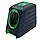 Лазерний рівень для дому, зелений промінь 2 лінії c магнітним кронштейном PROTESTER LL202G, фото 6
