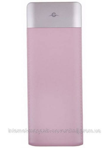 Мобільна батарея Global G. Power Bank DP662 6000mAh Pink (1283126470493)