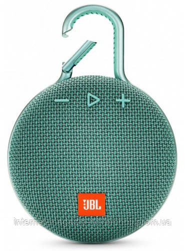 Портативна акустика JBL Clip 3 Teal (JBLCLIP3TEAL)