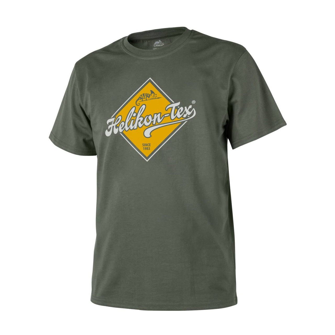 Футболка Helikon-Tex® T-Shirt (Helikon-Tex Road Sign) - Olive Green