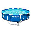 Басейн каркасний «Intex» Metal Frame 28212 (366х76см, обсяг 6503 л, фільтр-насос 2006 л/год), фото 7