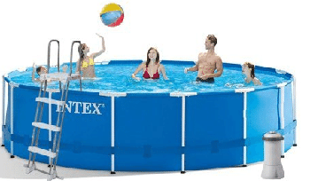 Басейн каркасний «Intex» Metal Frame™ 28242 (457х122 см, об'єм 16805 л)