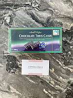 Шоколад с мятой Maitre Truffout Chocolate Thins Cassis 200 грм