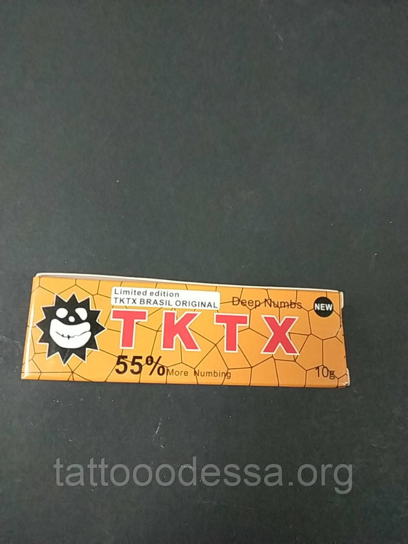 TKTX Анестезія для тату та татуажу ТКТХ 55% 10 g