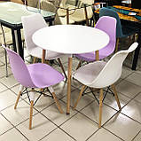 Круглий стіл Ксав'єр Richman 60 см білий для кухні, фото 9